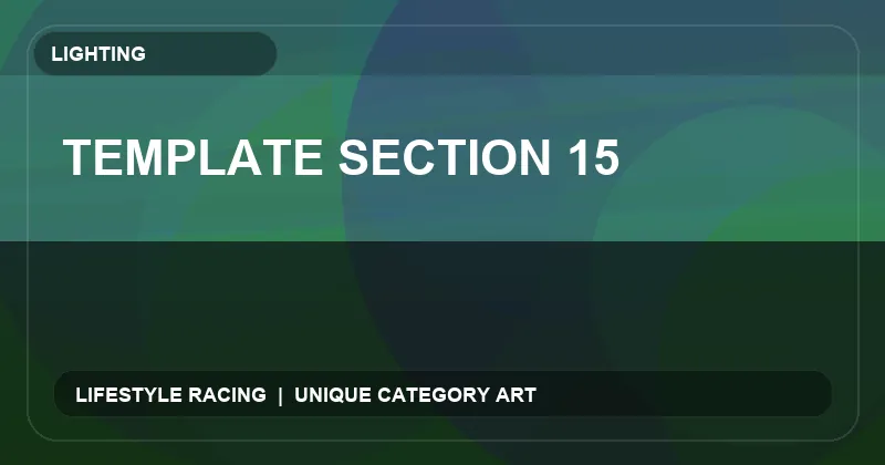 Template Section 15